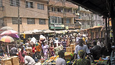 Markt in Lagos