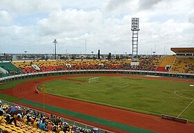 Estadio de l'Amitié, sede de la final.