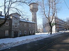 Château d'eau de l'usine Becker.