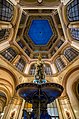 L'intérieur du palais Ferstel à Vienne. Juillet 2019.