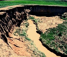 Green land erosion