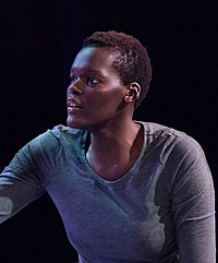 Damson Idris (Joe), Sheila Atim (Keira) (12497877163) (cropped)