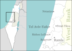 Palmachim is located in Central Israel