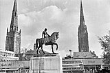 Lady Godiva Statue in Coventry.