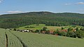 Ansicht von Westen mit dem Dorf Haddenberg