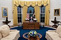 Het officiële kantoor van de president de Oval Office