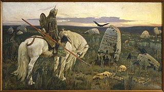 Витязь на распутье (Caballero en la encrucijada, 1882)