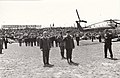 Nicolae Ceaușescu în vizită de lucru la Suceava (1970). Primire pe Stadionul Areni.