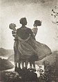 Trois jeunes campagnardes Three Country Girls, c. 1930