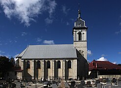 L'église de Mouthe.