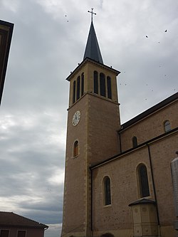 Skyline of Montagny