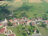 Vue aus der Loft op den Duerfkär