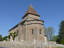 Skyline of Oradour-Fanais