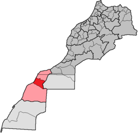 Localisation de Province de Laâyoune