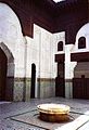 Cortile della Madrasa Abū ʿInāniyya di Meknes.