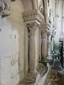 Gebauchte Säulen in der Michaelskapelle von Kloster Ebrach (Oberfranken)