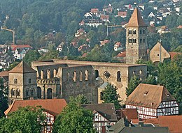 Abbazia di Hersfeld - Localizzazione