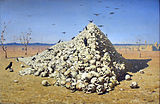 Vasily Vereshchagin, The Apotheosis of War, 1871