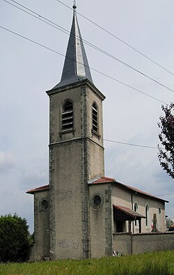 Skyline of Bouzanville