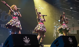 Buono! performing at Japan Expo 2014