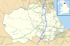 Great Lumley is located in County Durham