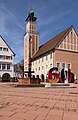 Freudenstadt, el ayuntamiento con las fuentes