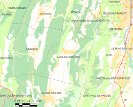 Lans-en-Vercors - Localizazion