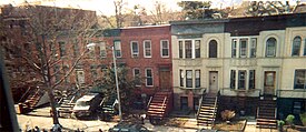 Typical Crown Heights row houses