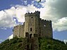 Der normannische Keep von Cardiff Castle