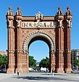 Arc de Triomf, Barcelona 23. Mai 2013