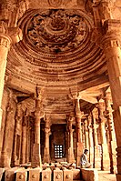 Interior of Jami Mosque, Khambhat