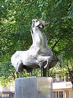 Julius Sulway in het Moreelsepark in Utrecht