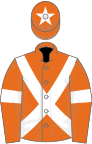 Orange, white cross-belts, armlets and star on cap