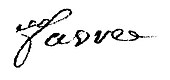 signature d'Aimé Favre