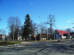 Place centrale de Rapla.