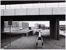 De onderdoorgang, in juli 1976 gefotografeerd door J.M. Arsath Ro'is