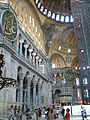 Un pennacchio della cupola principale di Hagia Sophia