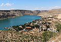 El pueblo de Halfeti junto al río Éufrates.