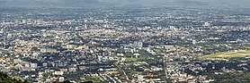 Aerial view of Chiang Mai