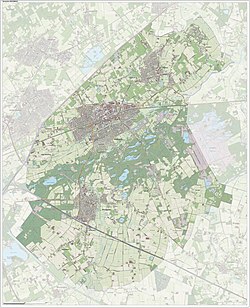 Topografisk kommunekort