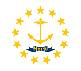 ? Vlag van Rhode Island