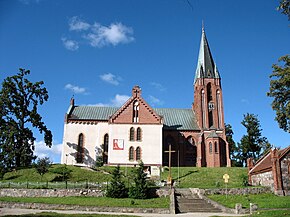 Biserica în Główczyce.