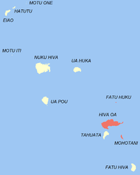 Hiva Oa – Mappa