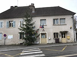 The town hall in Montbarrey