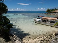 Laguna Nukunonu di Tokelau.