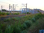 Railways bridges over the Mureș River in Coșlariu