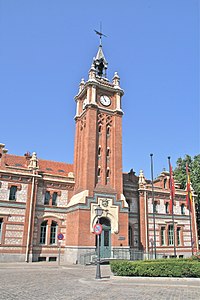 Casa del Reloj en el matadero de Arganzuela.