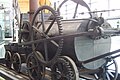 Image 32A replica of Trevithick's engine at the National Waterfront Museum in Swansea, Wales (from Rail transport)