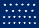 Eighth US naval jack, 1836-1837