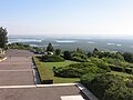 Vue du lac de la Madine depuis la butte de Montsec